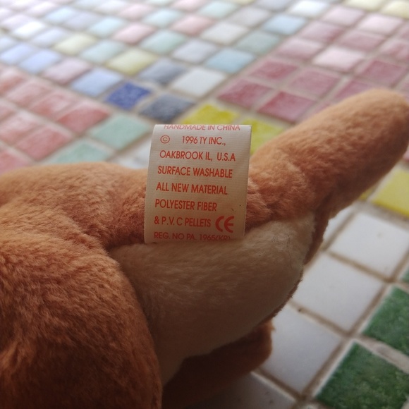 Pouch TY beanie BABY rare must have. - Picture 3 of 5